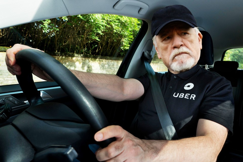 How Brian Cox might look like in the Uber ad