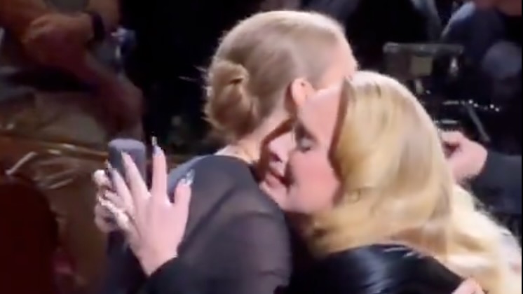 Adele Bursts Into Tears After Seeing Celine Dion At Her Concert