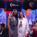 Angel Reese and Caitlin Clark attend 2024 WNBA Draft