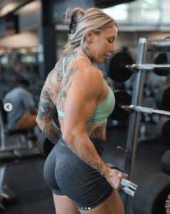 Bodybuilder Kristin Pope in Two-Piece Workout Gear Looks "the Best"