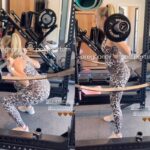 Brittany Mahomes Breaks a Sweat in Cheetah Print Workout Gear