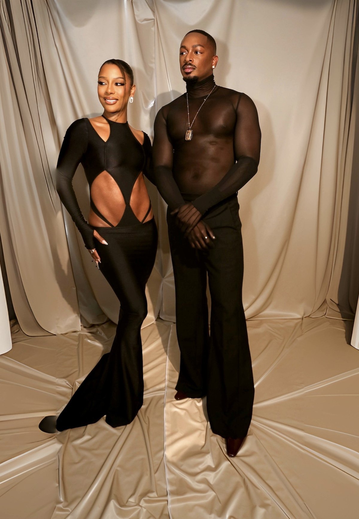 LaQuan Smith & Victoria Monét at 2024 CFDA Awards with Samsung