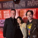 Tom D'Angora, Eva Noblezada and Reeve Carney