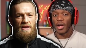 Conor McGregor challenges KSI to boxing match after hearing his “bulls**t” song