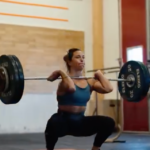 CrossFit Athlete Jamie Simmonds in Two-Piece Workout Gear is "Ready to Work"