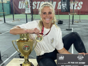 CrossFit Athlete Sara Sigmundsdottir in Two-Piece Workout Gear is "Unique"