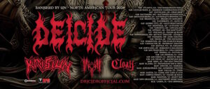 DEICIDE Cancels Remaining Shows On U.S. Tour As Another Storm Takes Aim At Band's Home State Of Florida