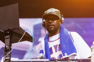 DJ Clark Kent performs at Central Park in August 2023