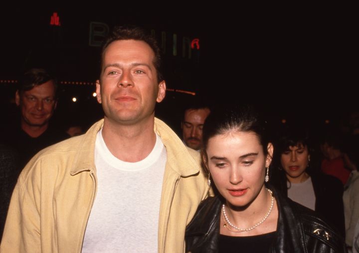 Bruce Willis and Demi Moore tied the knot in 1987 after only four months of dating.