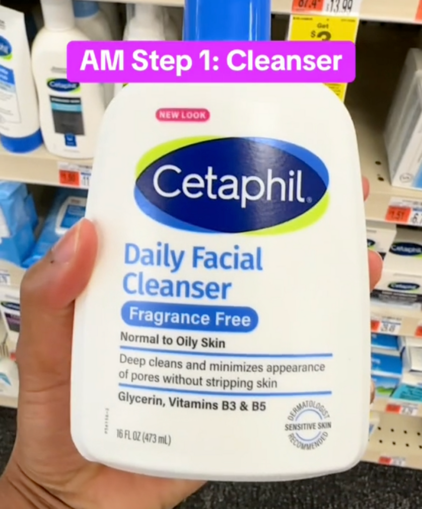 Cetaphil daily facial cleanser