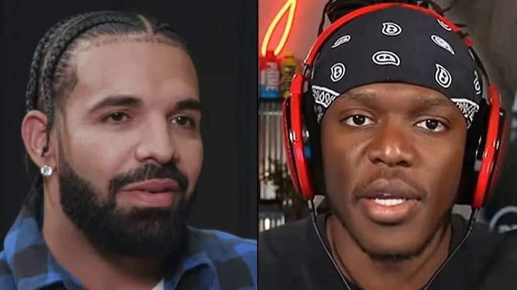 Drake trolls KSI’s new “banger” song on Adin Ross’s stream