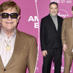 Elton John wears his old kneecap as a necklace after health scare