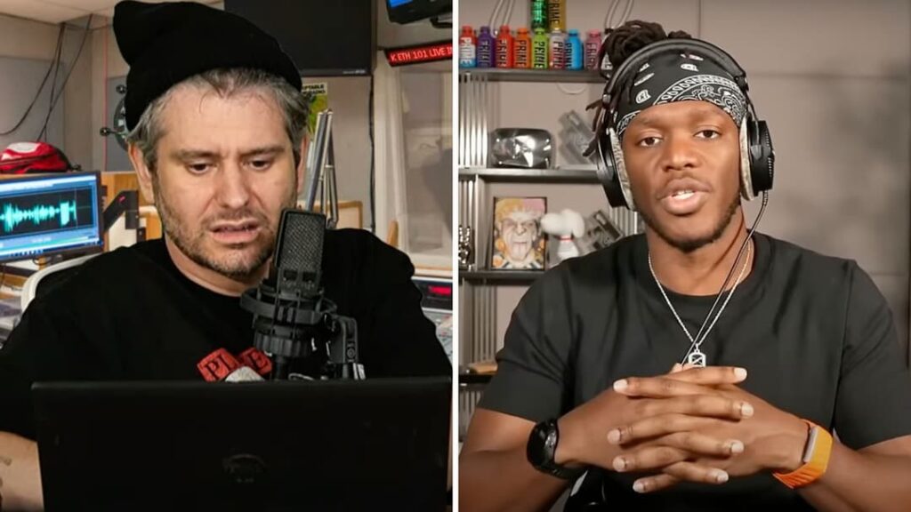 Ethan Klein accuses KSI of taking down YouTube video roasting his new song