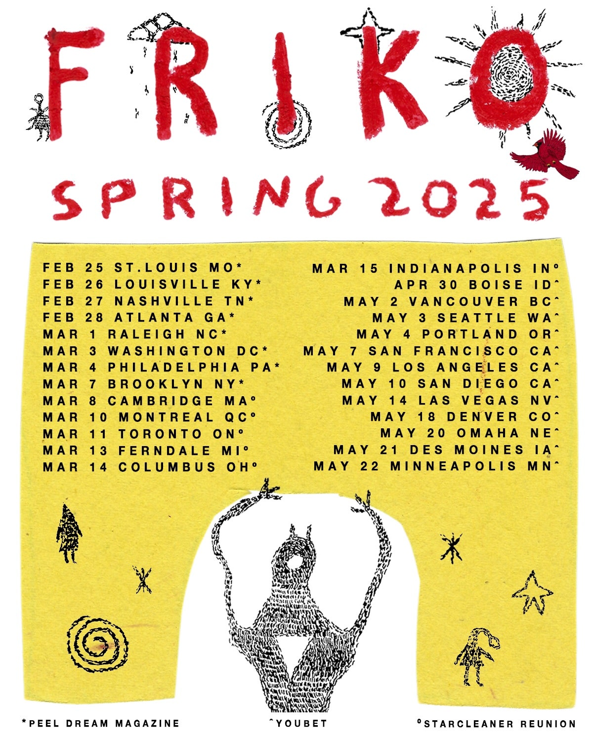 Friko: Spring 2025 Tour