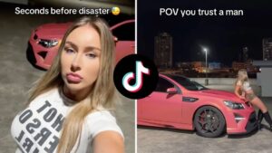 Influencer fractures her ankle after attempting ‘dangerous’ TikTok trend