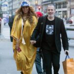 Tyra Banks and Louis Bélanger-Martin in Paris, France on January 19, 2023