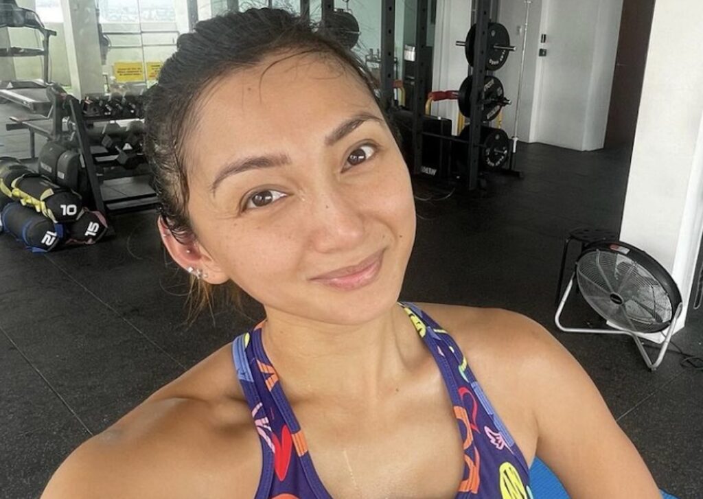 Iya Villania-Arellano in Two-Piece Workout Gear Shares "High Effort" Workout — Celebwell