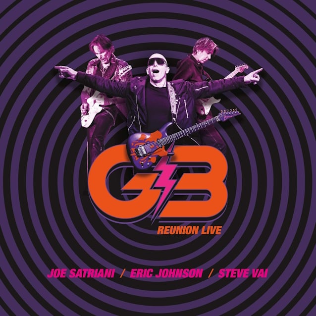 JOE SATRIANI, ERIC JOHNSON And STEVE VAI Announce G3 'Reunion Live' Album