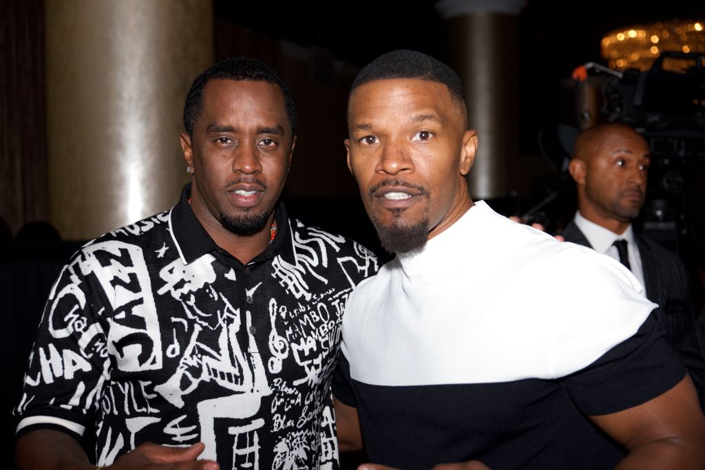 Diddy and Jamie Foxx attend Ladylike Foundation's 9th Annual Women Of Excellence Awards Gala - Inside