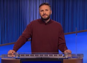 Mark Fitzpatrick on the October 7, 2024 episode of Jeopardy!