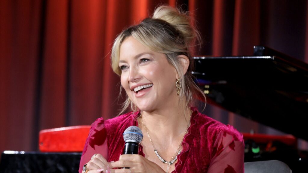 Kate Hudson gets us ready for the Holidays with her first Christmas song