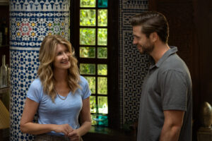 Laura Dern and Liam Hemsworth in 'Lonely Planet'