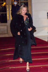 Kate Moss and Nikola von Bismark leave the Ritz hotel