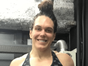 MMA Star Gabi Garcia in Two-Piece Workout Gear is a "Legend"