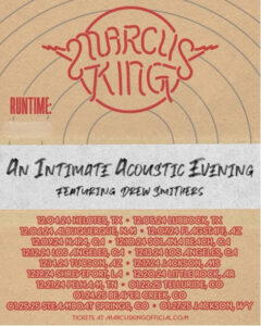 Marcus King Shares Acoustic Treatments of “Hero” and “8 A.M.,” Announces “Intimate Acoustic Evening” Tour