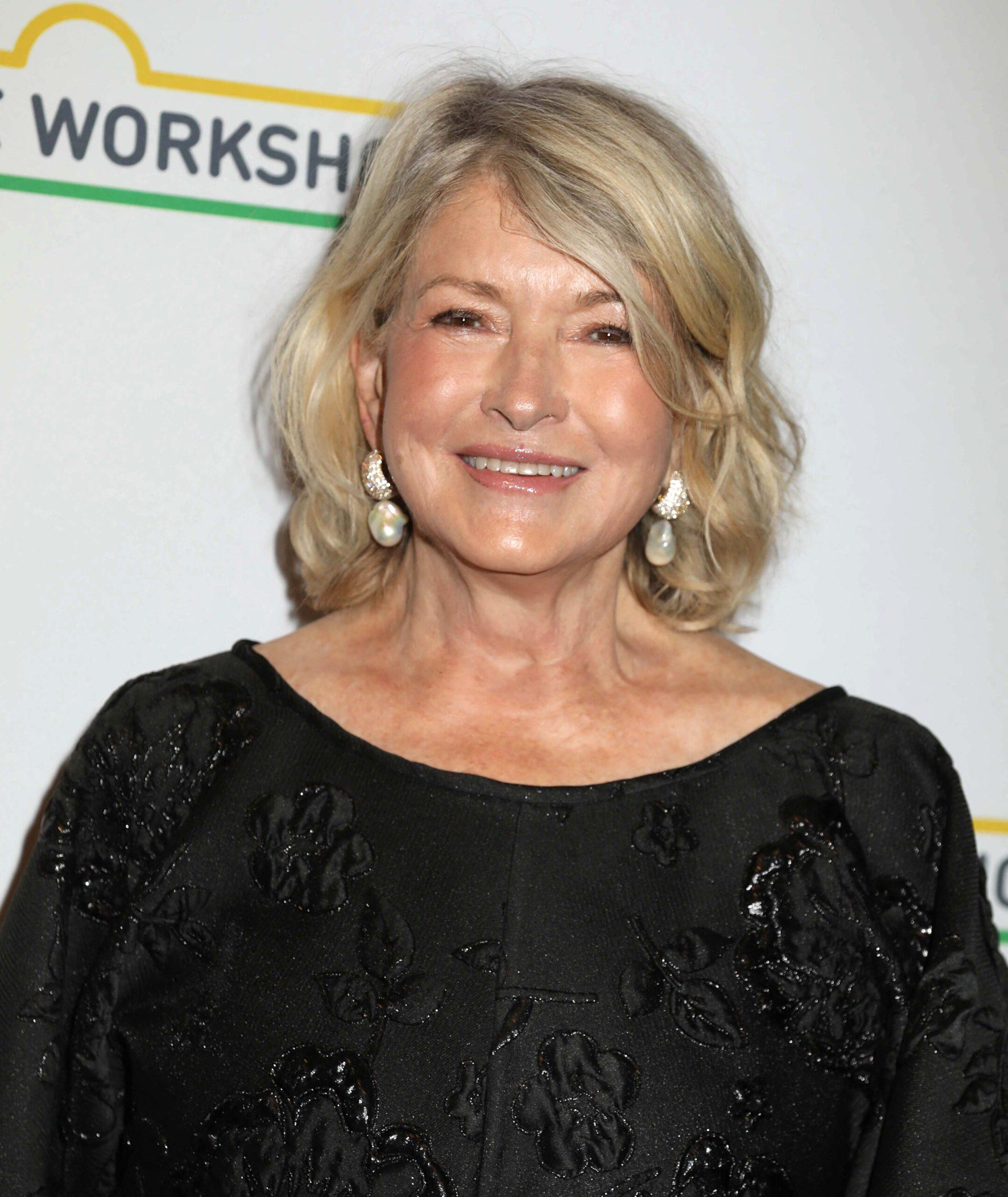 Martha Stewart at Sesame Workshops Annual Benefit Gala