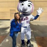 Flushing, Queens native Jasmine Buzeta at Mets game on Oct. 9