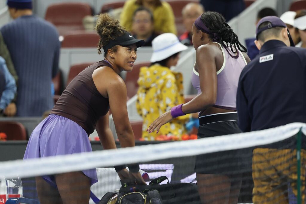 Naomi Osaka and Coco Gauff