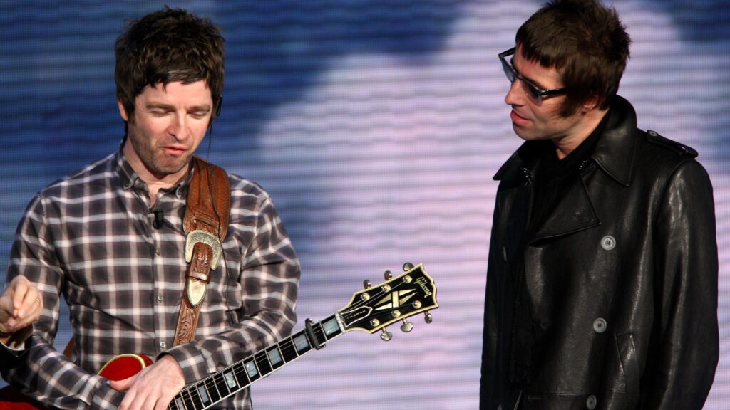 Oasis members Noel and Liam Gallagher