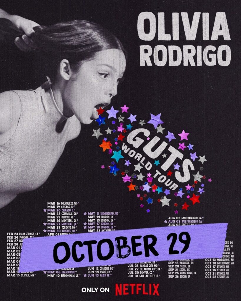 Olivia Rodrigo Guts World Tour