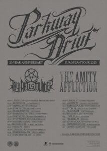 PARKWAY DRIVE Announces Fall 2025 20th-Anniversary European Tour