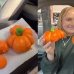 Pumpkin-shaped bagels have TikTokers driving 15 hours for the viral treat 