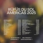 RÜFÜS DU SOL 2025 North American Tour USA Tour Spring Summer 2025 Inhale / Exhale World Tour Dates Tickets Pre-sales