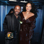 Rihanna & Kendrick Lamar -60th Annual GRAMMY Awards - Backstage