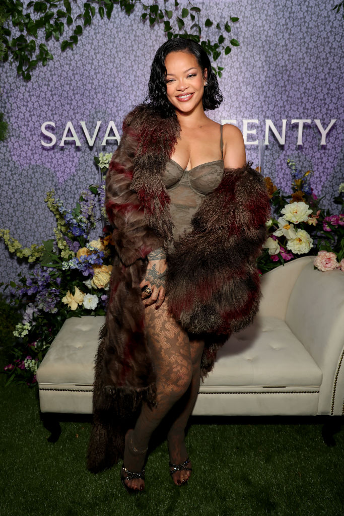 Rihanna attends Savage X Fenty Celebrates Lavish Lace Debut at Nordstrom