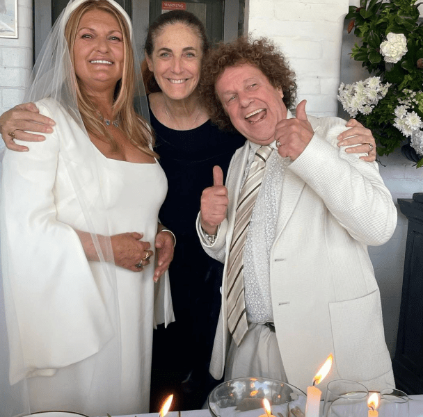 The singer married his long time partner Donatella Piccinetti in 2023