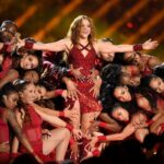 Shakira performs onstage during the Pepsi Super Bowl LIV Halftime Show at Hard Rock Stadium on February 02, 2020 in Miami, Florida. (Photo by Kevin Winter/Getty Images)