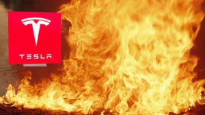 Tesla Model X Plaid causes house fire from Hurricane Helene