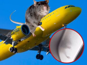 rat on spirit flight