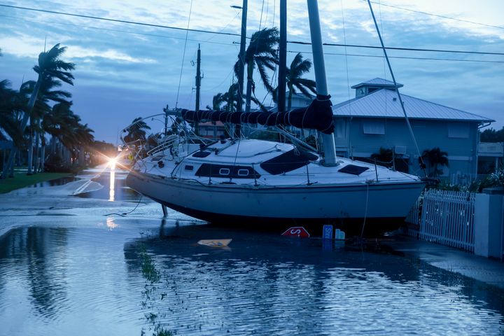 The devastating results of Hurricane Milton in Punta Gorda, Florida.