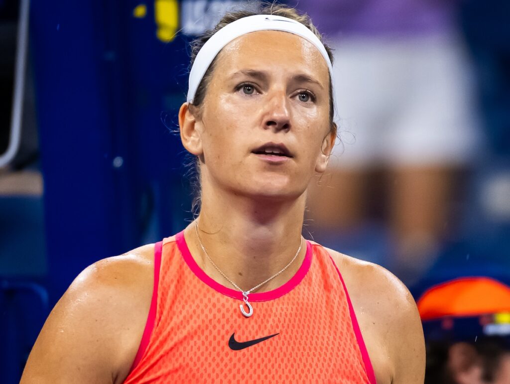 Tennis Player Victoria Azarenka in Two-Piece Workout Gear is "Ready" in New Gear