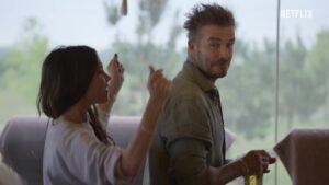 Victoria and David Beckham danced at the end of their Beckham documentary