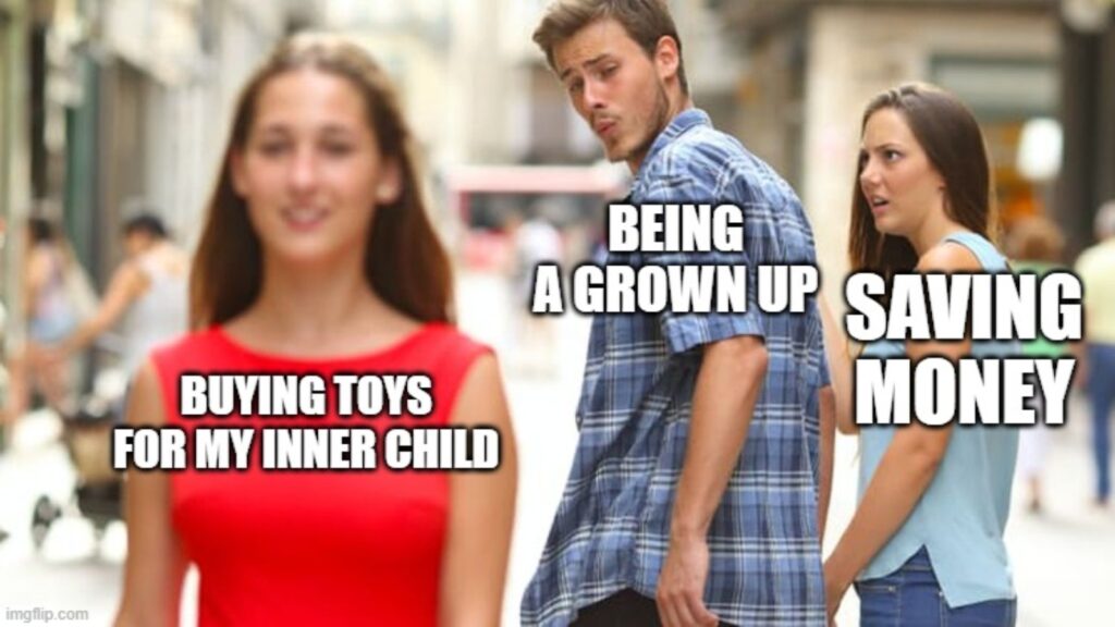 hilarious meme about your inner child