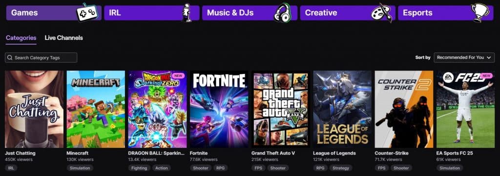 twitch-categories-page