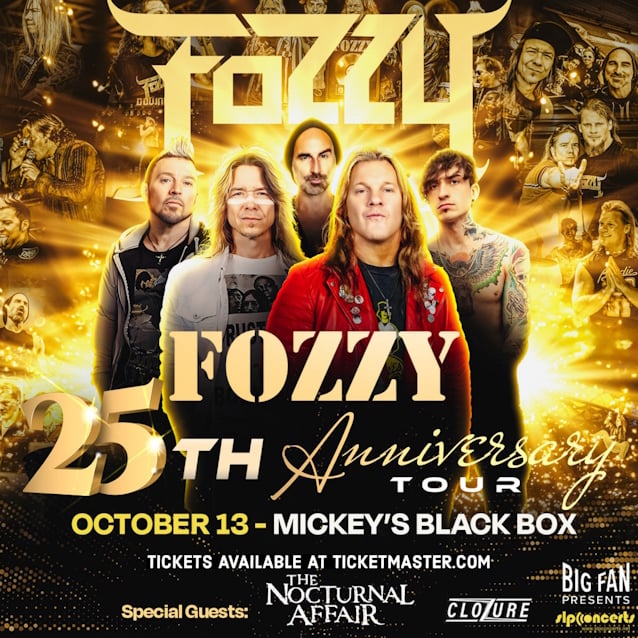 Watch: FOZZY Performs In Lititz During Fall 2024 25th-Anniversary Tour