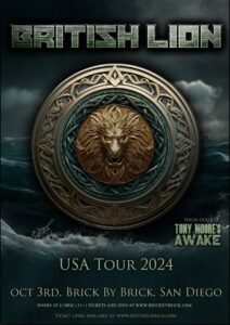 Watch: STEVE HARRIS's BRITISH LION Performs In San Diego During Fall 2024 Tour